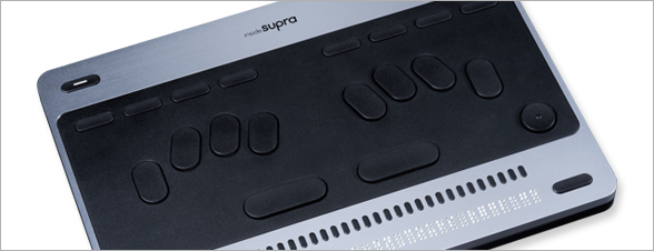 Ordinateur tablette braille insideSUPRA