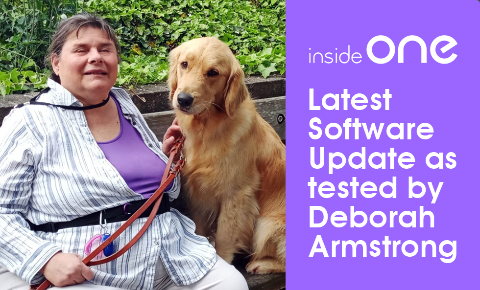 insideONE - Latest software Update as tested by Deborah Armstrong