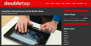 InsideONE+ La tablette tactile braille révolutionnaire